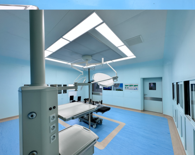 Glass Wall Operating Room ISO 7 Modular Operating Clean Room Customized Design 