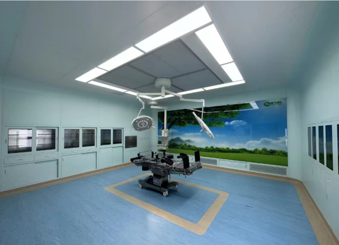 Glass Wall Operating Room ISO 7 Modular Operating Clean Room Customized Design 