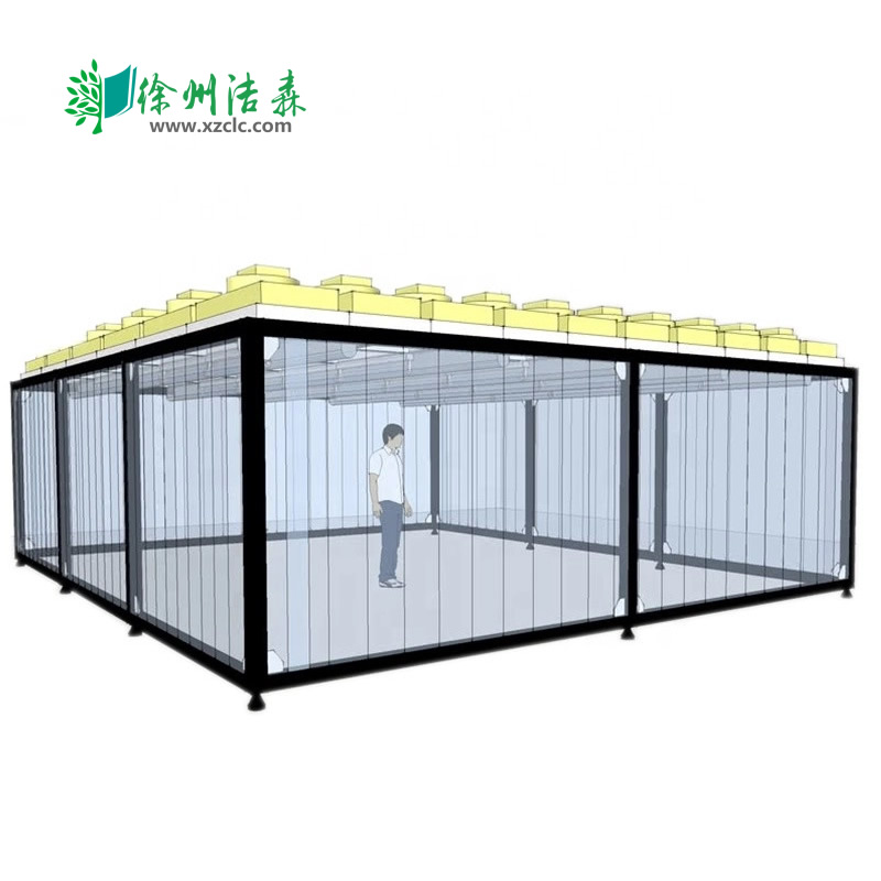 Sterile Clean Room Booth Oem Class 100 Modular Iso 5 Iso 7 modular clean room