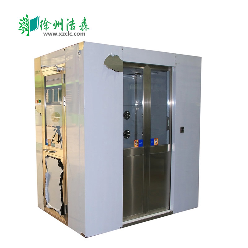 Custom L Shaped Gate Air Shower Clean Room In Pharmaceutical Industry